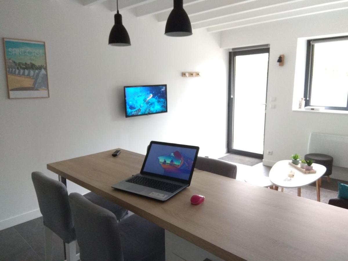 Maison Cosy Entre Cap Frehel Et Saint Malo 1Km Plage 5Min Gr34 Wifi Jardin Velos "Casa Ohana" ภายนอก รูปภาพ